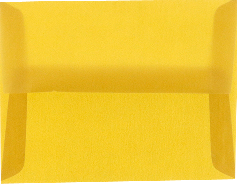 Gold Translucent 30lb A10 Invitation Envelopes (6 x 9 1/2)