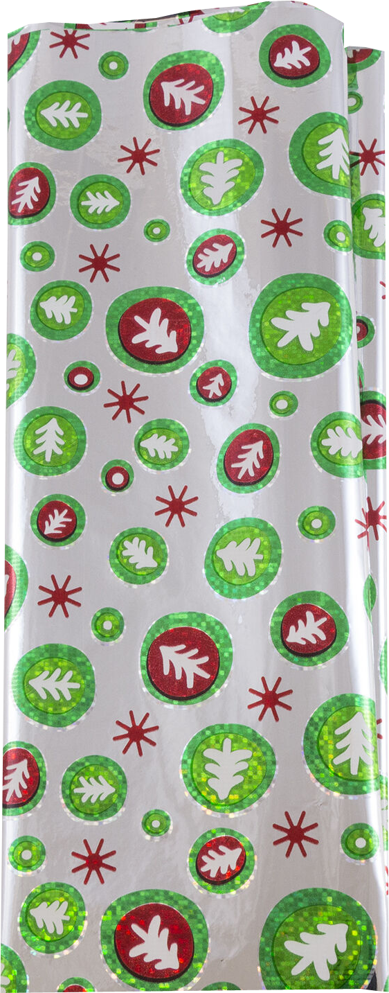 Holographic Christmas Trees Tissue Paper (20 x 26) - 3 Sheets