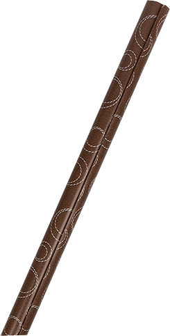Chocolate Brown Circle Wrapping Paper (125 Sq Ft)