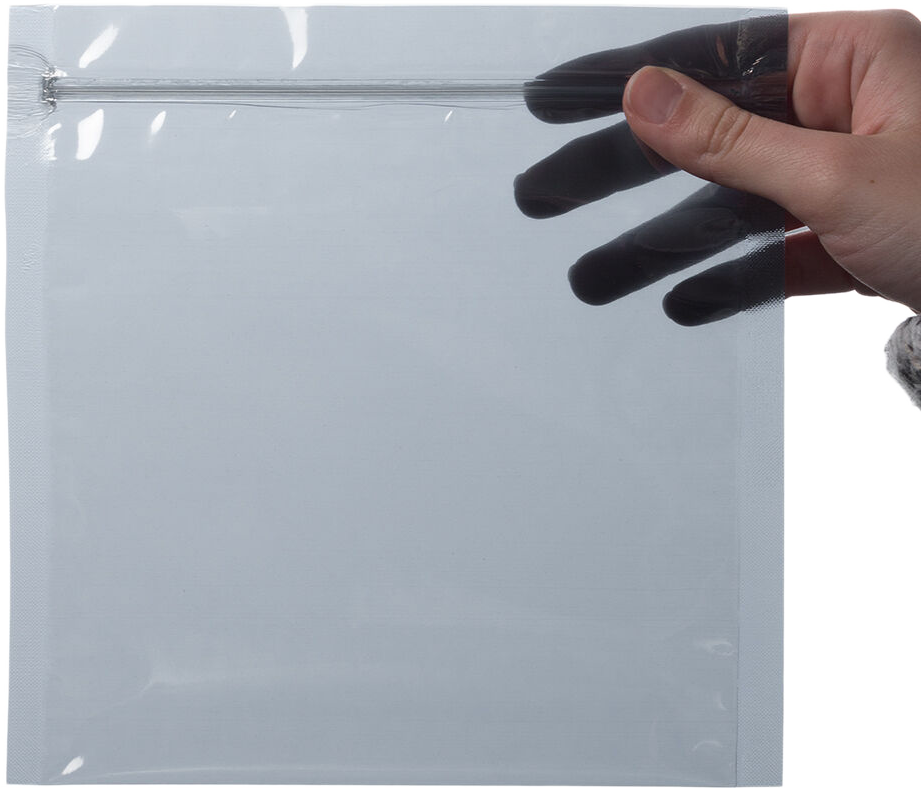 Clear Foil 32lb 6 x 6 Square Envelopes with Zip Lock