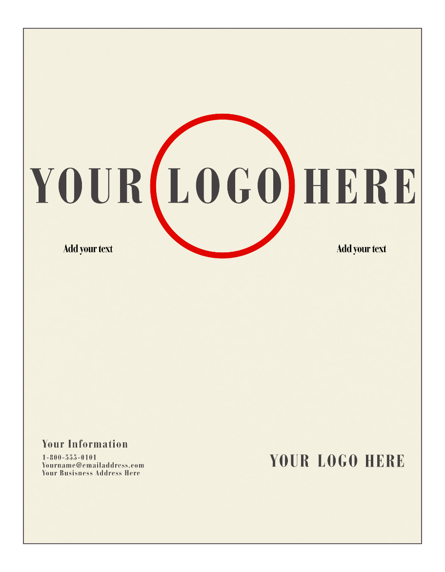 Natural White 80lb 8 1/2 x 11 Cardstock