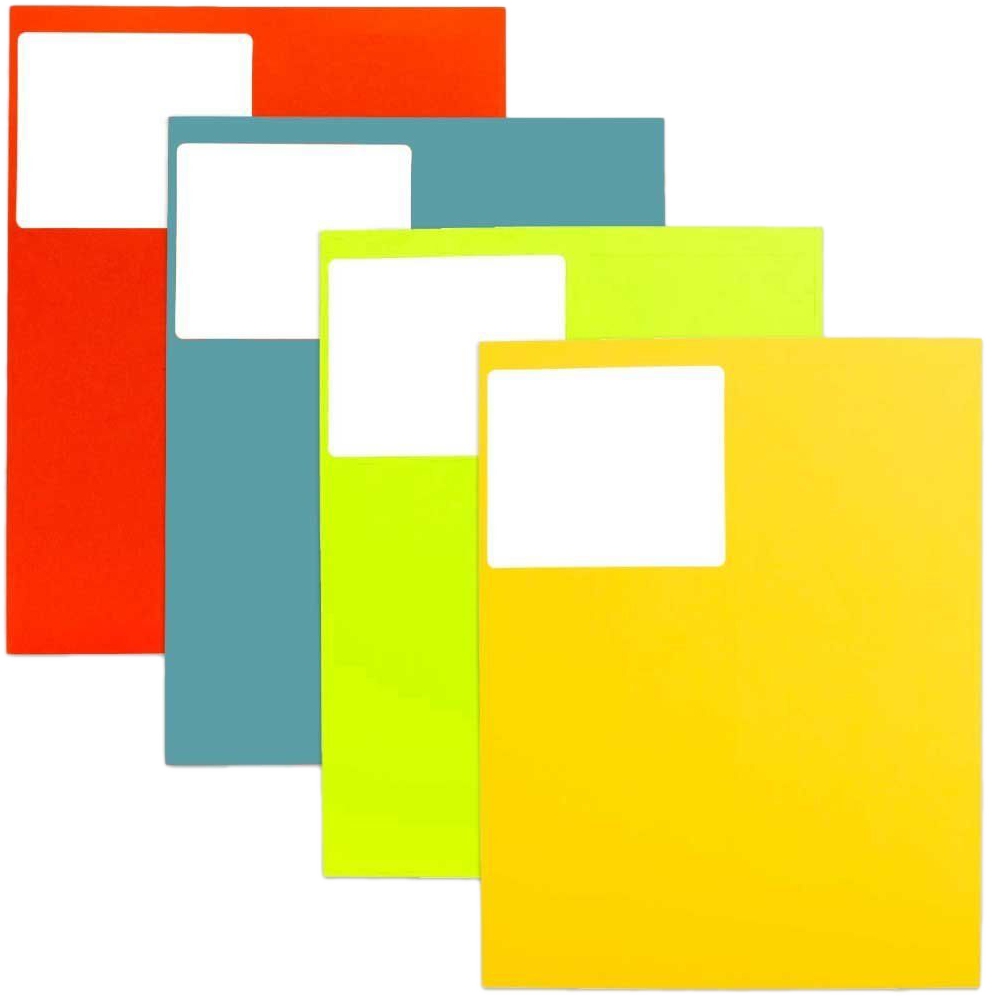 Assorted 3 1/3 x 4 Shipping Labels