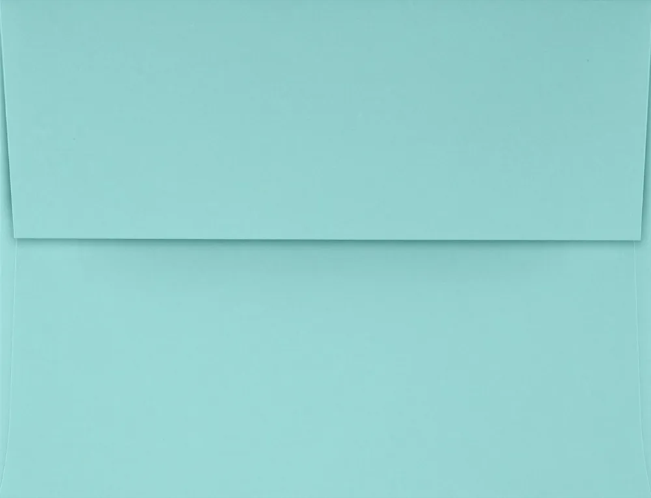 Aqua Blue A2 Stationery Set - 25 Pack