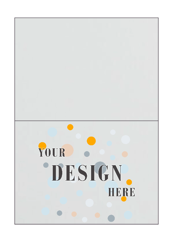 Bright White 80lb Cougar A1 (No Panel) Premium Foldover Cards (3 1/2 x 4 7/8)
