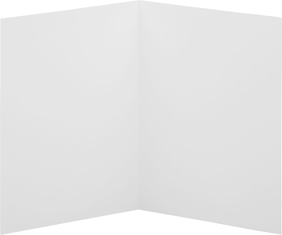 Bright White 80lb Cougar A6 (No Panel) Premium Foldover Cards (4 5/8 x 6 1/4)