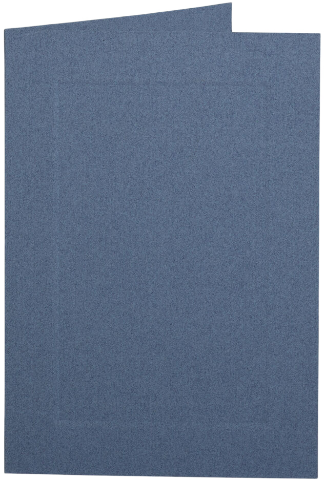 Blue Laid 100lb Panel A1 Foldover Cards (3 1/2 x 4 7/8)