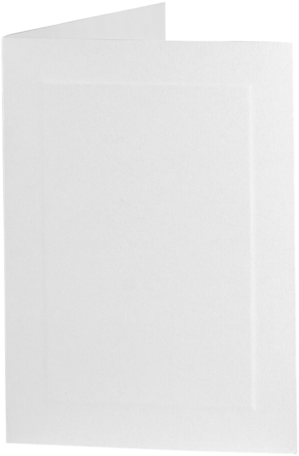 White 65lb A7 Panel Foldover Cards (5 1/8 x 7)