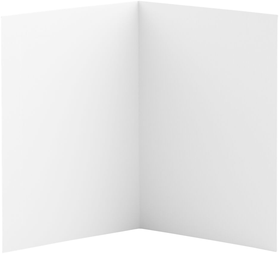 White 65lb A7 Panel Foldover Cards (5 1/8 x 7)