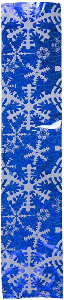 Blue with Snowflake Christmas Wine Bottle Gift Bags (5 x 4 x 12 3/4)