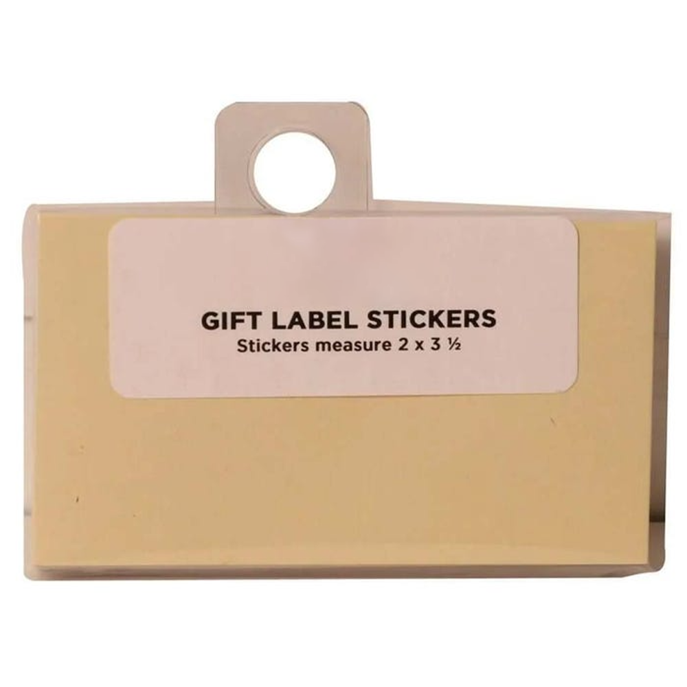 Ivory 2 x 3 1/2 Gift Label Stickers