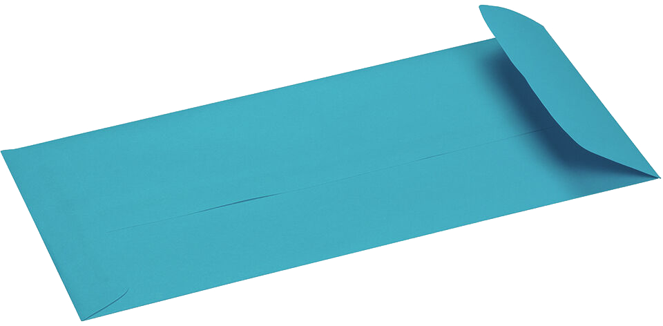 Pool Blue 32lb #11 Open End Envelopes (4 1/2 x 10 3/8)