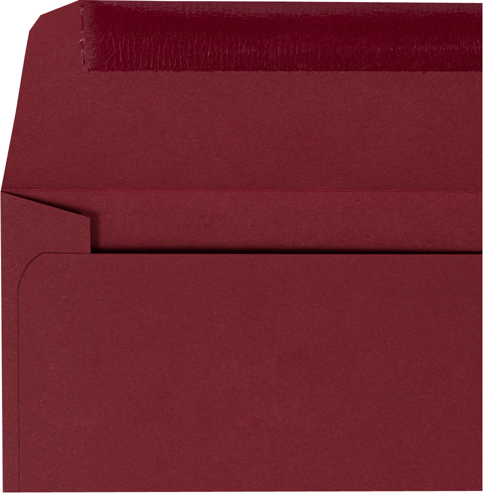 Garnet Dark Red 32lb 6 x 9 Booklet Envelopes