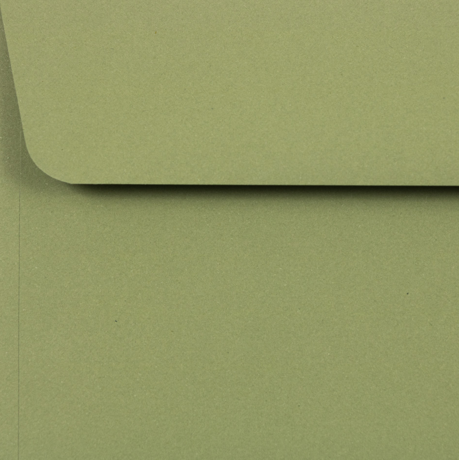 Olive Green 28lb 6 x 9 Booklet Envelopes