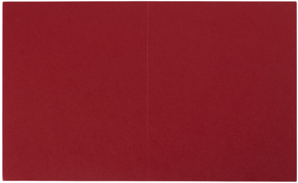 Ruby Red 100lb A2 Foldover Cards (4 3/8 x 5 7/16)