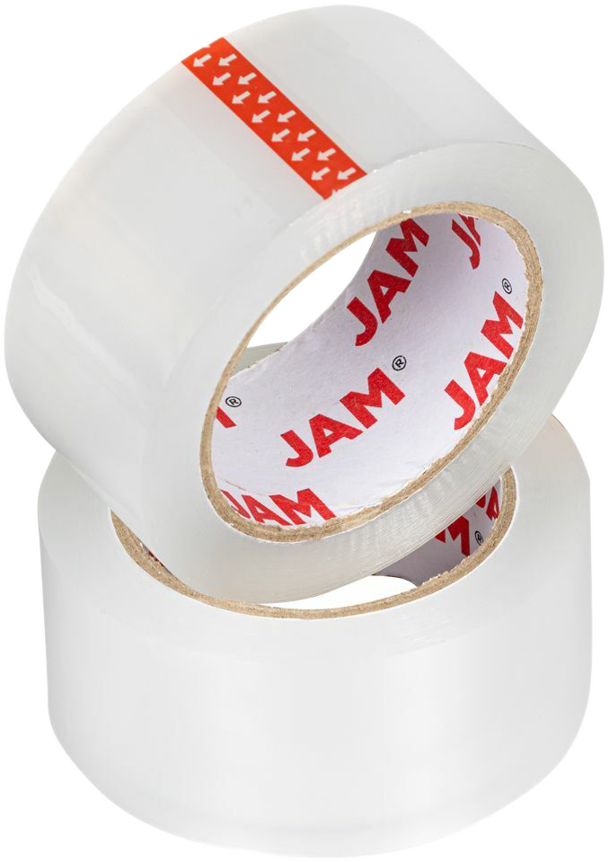 Crystal Clear 660 Yards Industrial Strength Packing Tape - 6 Pack