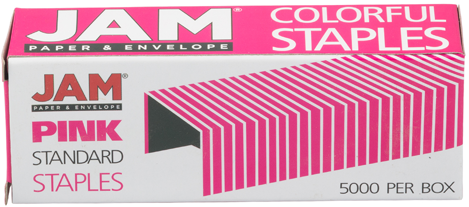 Pink Staples - 5,000 Box