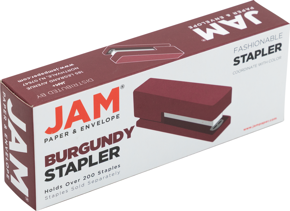 Burgundy Staplers