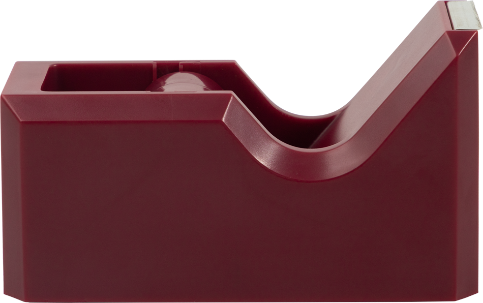 Burgundy Tape Dispenser