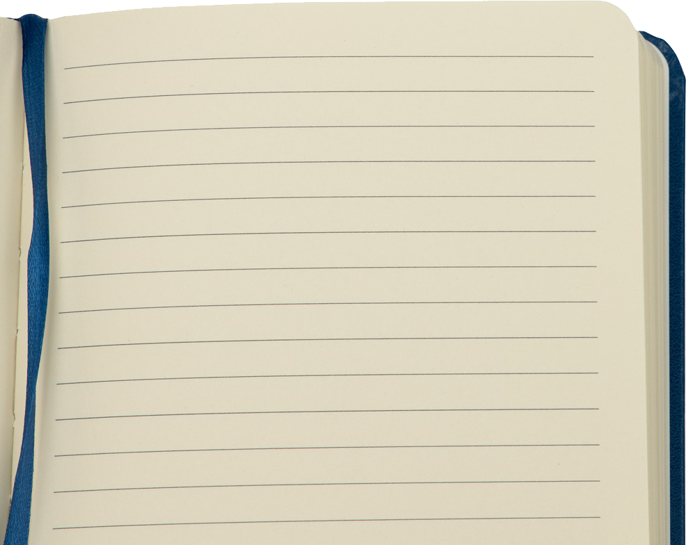 Blue Medium 5 x 7 Notebooks (100 Lined Pages)
