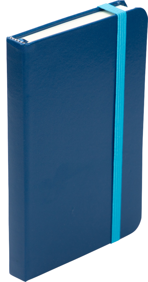 Blue Small 3 3/4 x 5 5/8 Notebooks (100 Lined Pages)