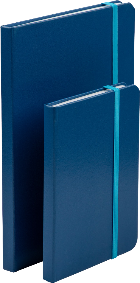 Blue Travel Size 4 x 6 Notebooks (70 Dotted Pages)