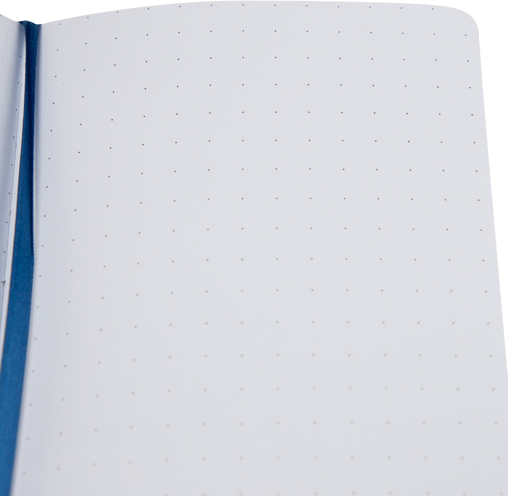 Blue Travel Size 4 x 6 Notebooks (70 Dotted Pages)