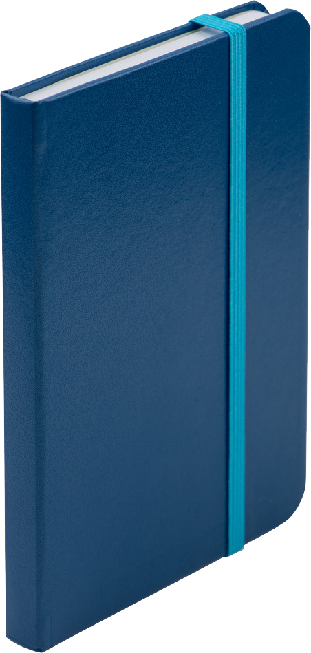 Blue Travel Size 4 x 6 Notebooks (70 Dotted Pages)