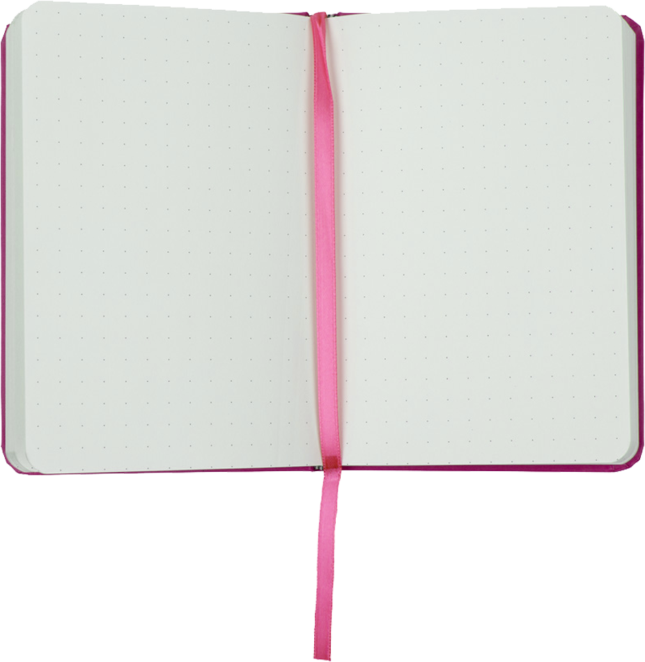 Pink Berry Travel Size 4 x 6 Notebooks (70 Dotted Pages)