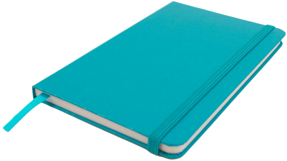 Caribbean Blue Travel Size 4 x 6 Notebooks (70 Dotted Pages)