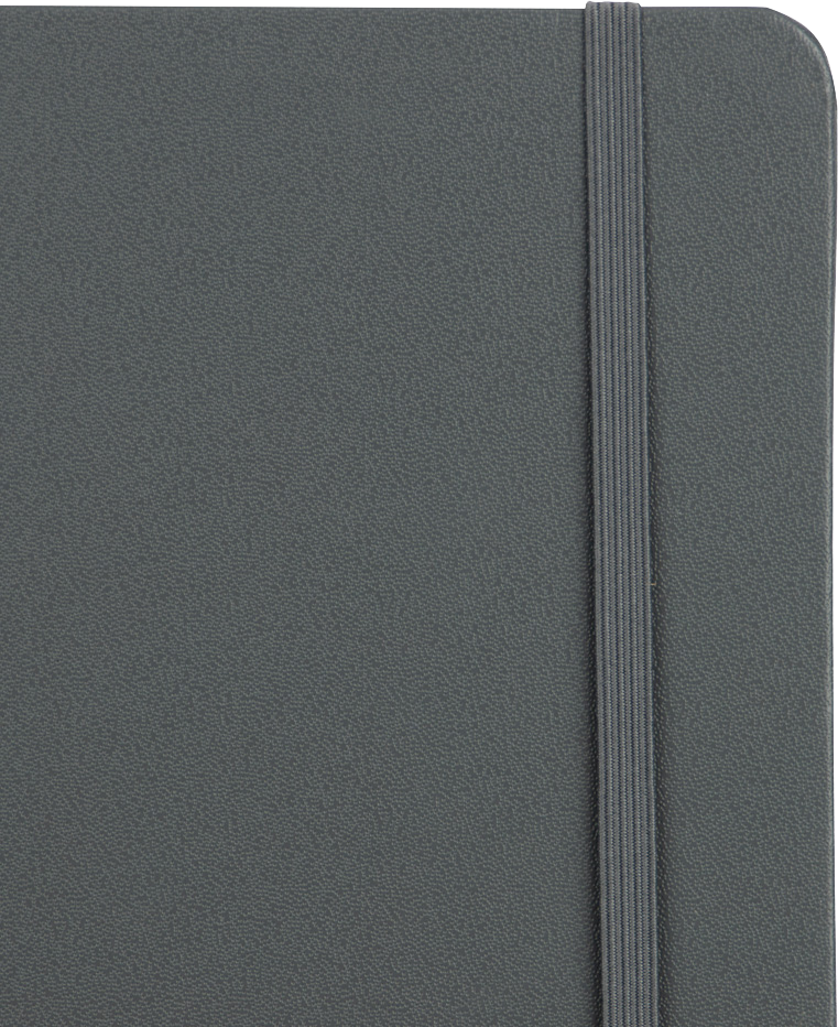Storm Gray Large 6 x 8 1/2 Notebooks (70 Dotted Pages)