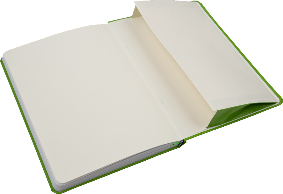 Green Apple Large 5 7/8 x 8 1/2 Notebooks (70 Dotted Pages)
