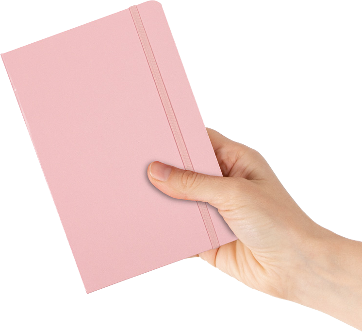 Baby Pink Large (5 7/8 x 8 1/2) Notebooks