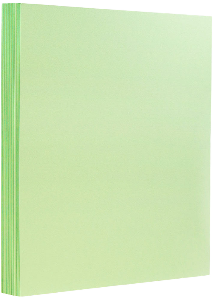 Mint Green 130lb 8 1/2 x 11 Cardstock