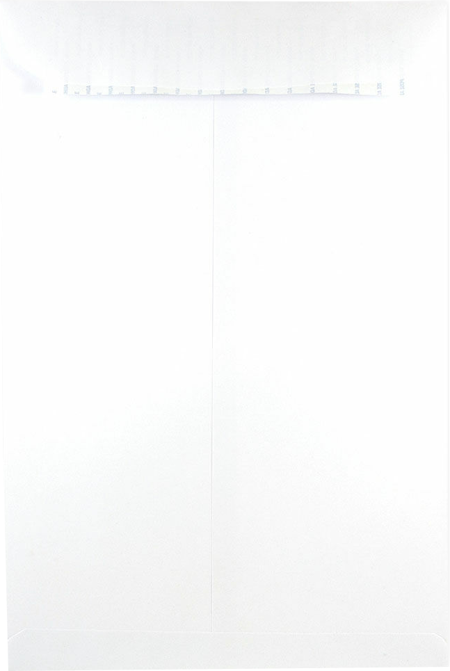 White 28lb 10 x 15 Open End Envelopes with Peel & Seal