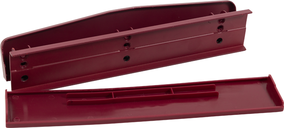 Burgundy Standard 3 Hole Punch - 10 Sheet Capacity