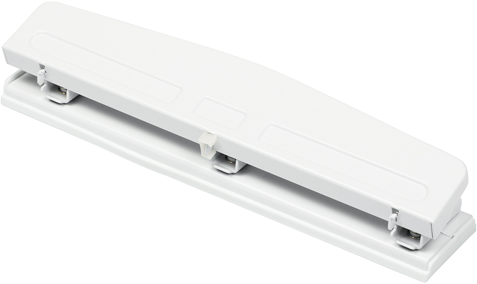 White Standard 3 Hole Punch - 10 Sheet Capacity