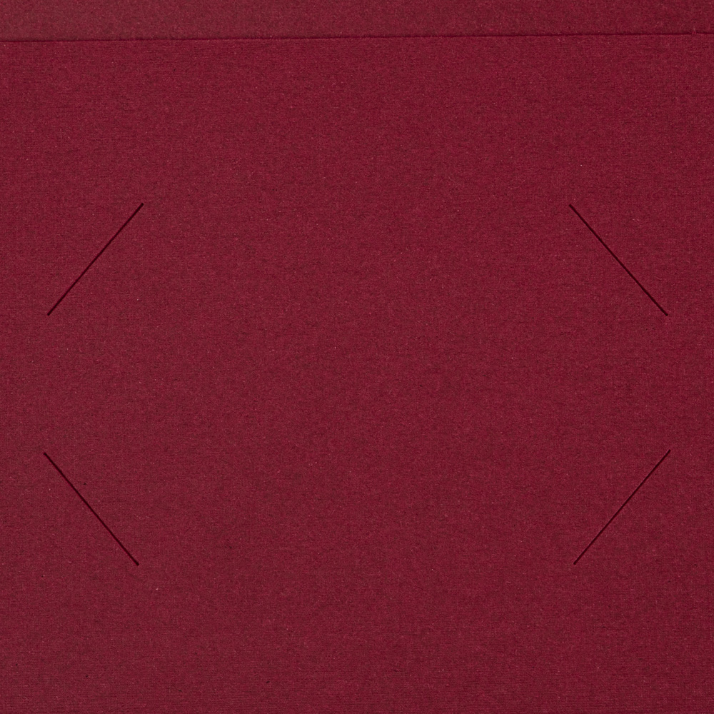Burgundy Linen 9 x 12 Folders