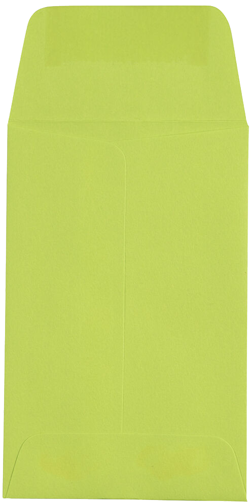 Wasabi Lime Green 32lb #1 Coin Envelopes (2 1/4 x 3 1/2)