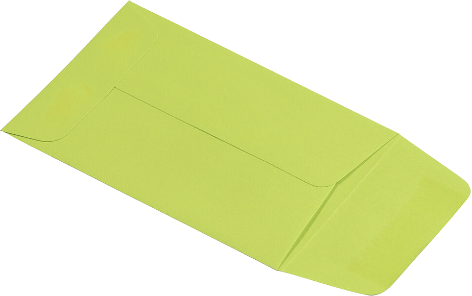 Wasabi Lime Green 32lb #1 Coin Envelopes (2 1/4 x 3 1/2)