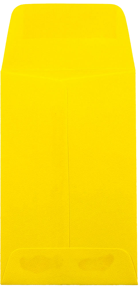 Yellow 24lb #1 Coin Envelopes (2 1/4 x 3 1/2)