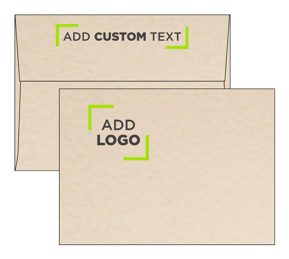 Natural Parchment 24lb A7 Invitation Envelopes (5 1/4 x 7 1/4)