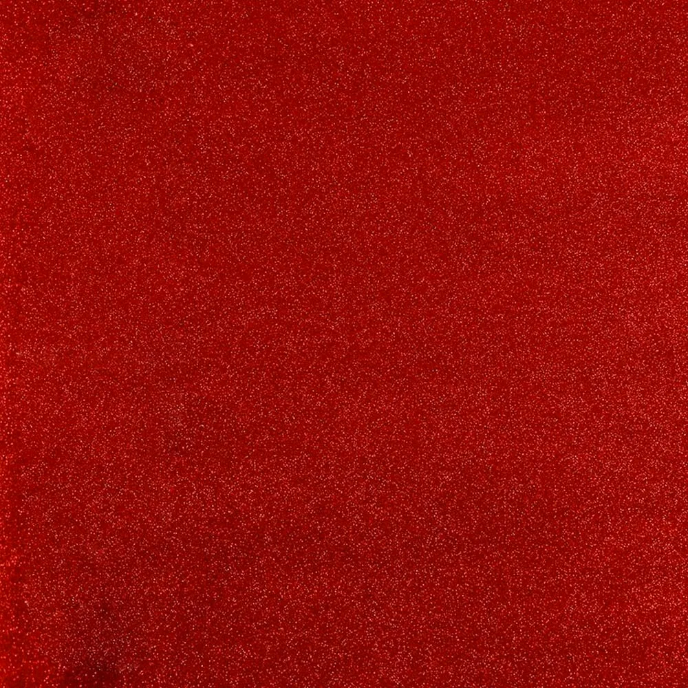 Red Glitter Wrapping Paper with Tape with Double-Sided Tape Set (25 Sq Ft)
