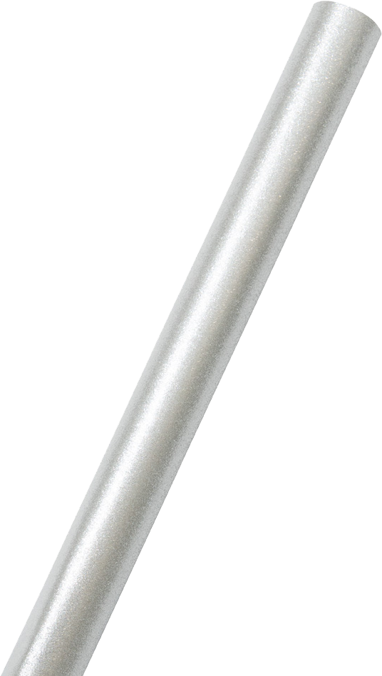 Silver Glitter Wrapping Paper with Tape with Double-Sided Tape Set (25 Sq Ft)
