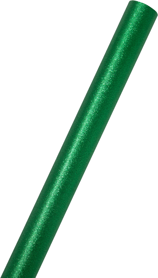 Green Glitter Wrapping Paper (25 Sq Ft)