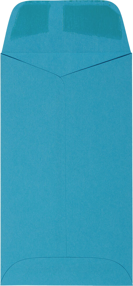 Pool Blue 32lb #5 1/2 Coin Envelopes (3 1/8 x 5 1/2)