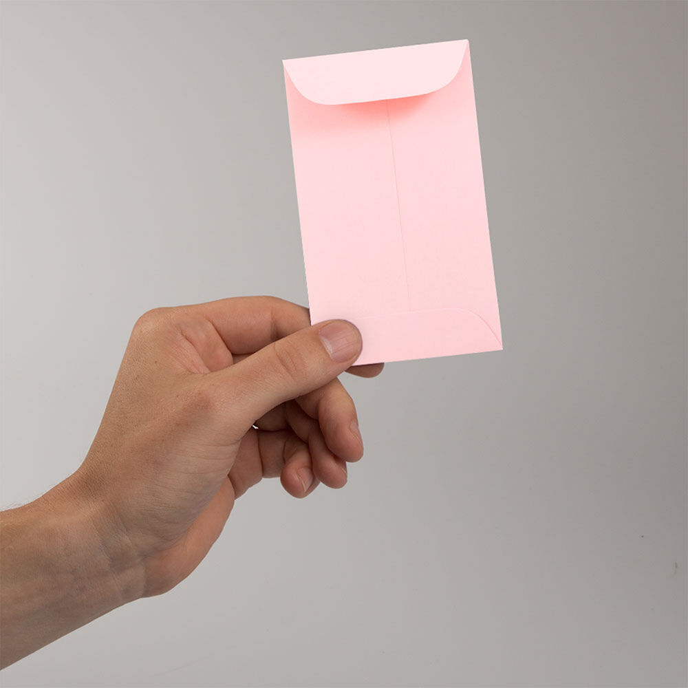 Baby Candy Pink 32lb #5 1/2 Coin Envelopes (3 1/8 x 5 1/2)