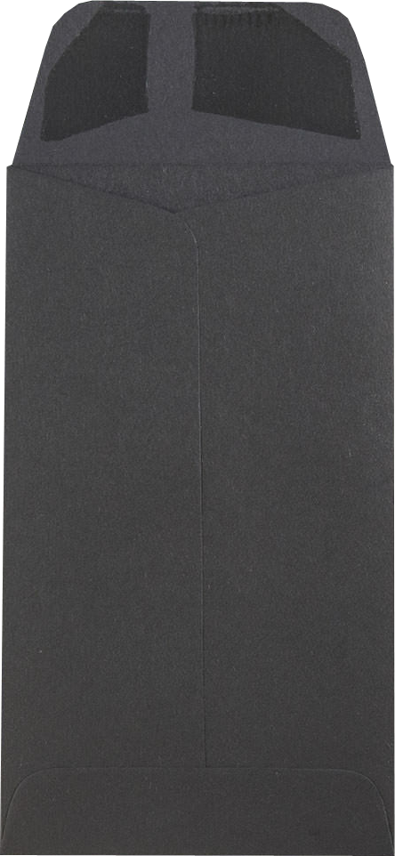 Smooth Midnight Black 32lb #6 Coin Envelopes (3 3/8 x 6)