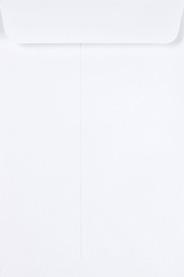 White 28lb 6 x 9 Open End Envelopes with Peel & Seal