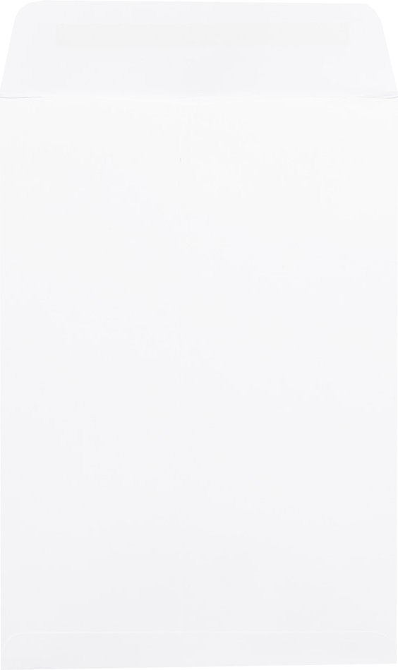 White 28lb 7 x 10 Open End Envelopes with Peel & Seal