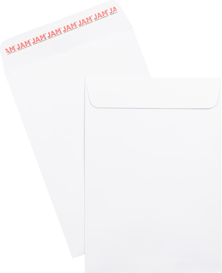 White 28lb 7 x 10 Open End Envelopes with Peel & Seal